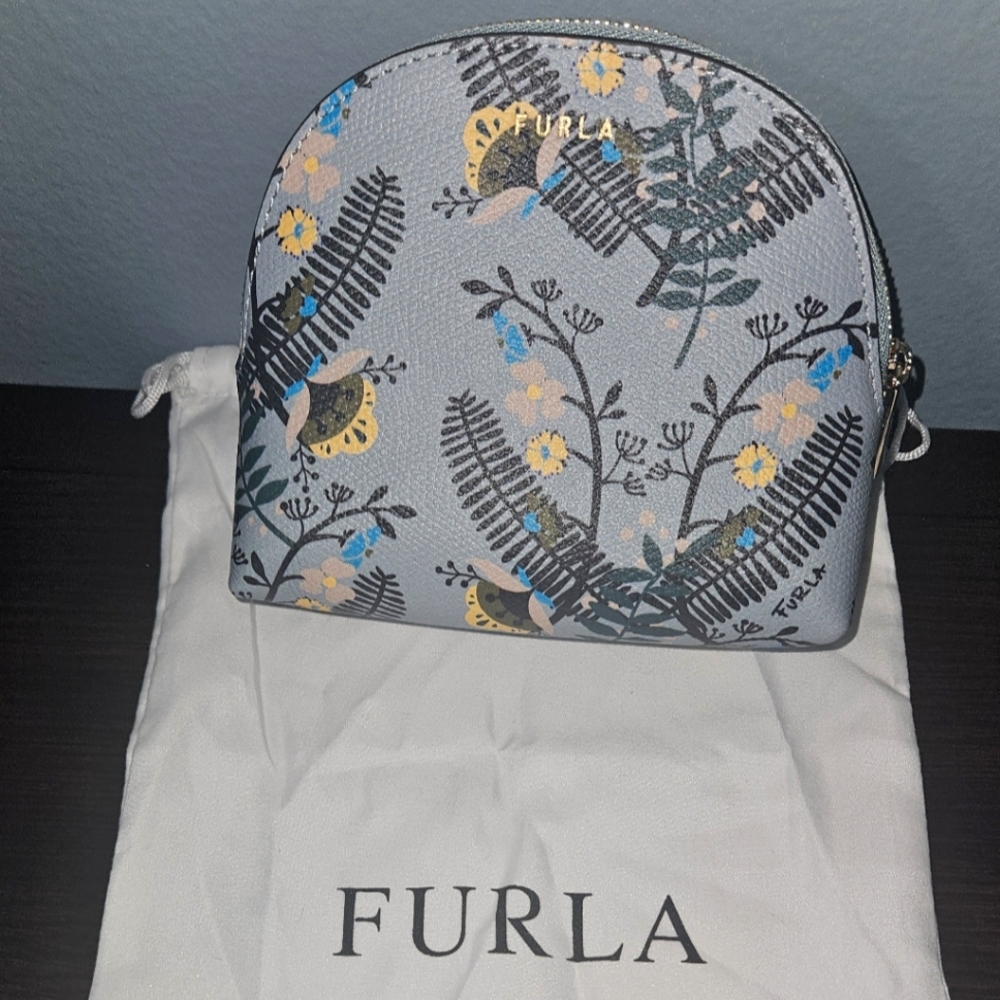 Furla cosmetics case with dust bag